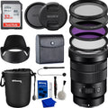 liquid E Lens Resistant Variable - Pouch, Filters OSS G (UV,CPL, PZ f/4 Essential with with Piece Multicoated Includes: 18-105mm Memory FLD), 3 Neu Card, 32GB Bundle SanDisk Lens Accessory HD Case