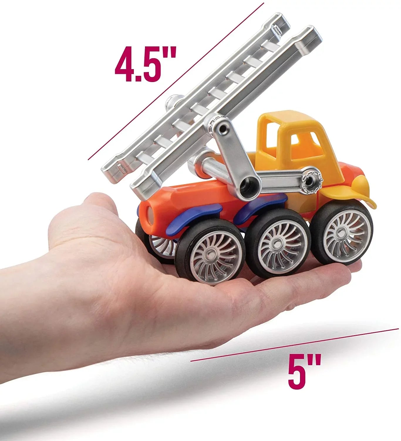 with and Stem and Storage 42 Vehicles Magnetic Cars Case 3 Brainy up for Child pc. Toy Ages Play