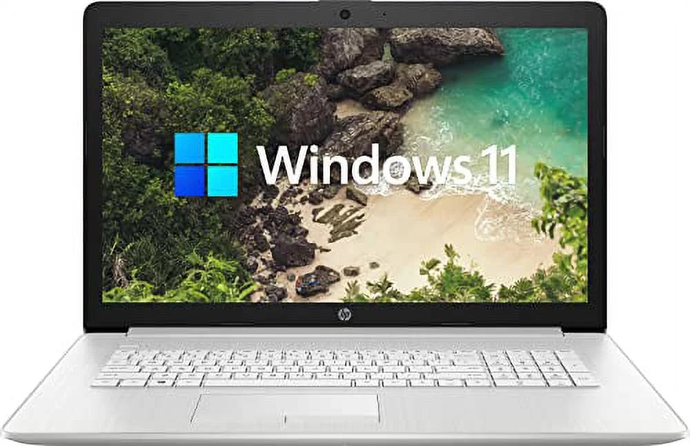 12GB Windows Battery Gen Anti-Glare Core 11th (Latest Graphics, Life, SSD, Model), UHD 11 Display, 256GB Laptop 17.3" HP Long RAM, i3-1115G4,