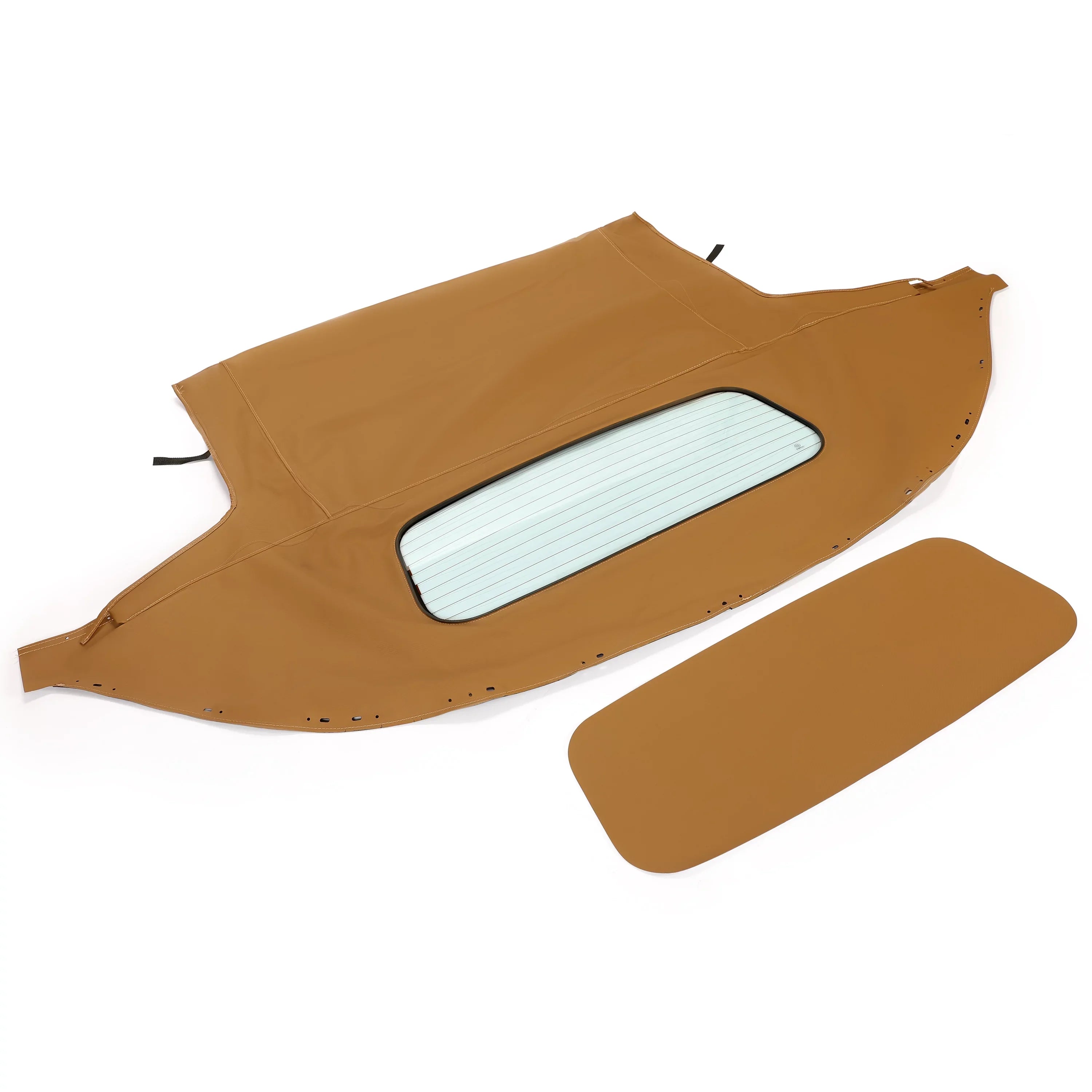 Mazda Glass Soft with Kojem Top Heated Convertible Tan 1990-2005 Vinyl for Miata Window Sailcloth