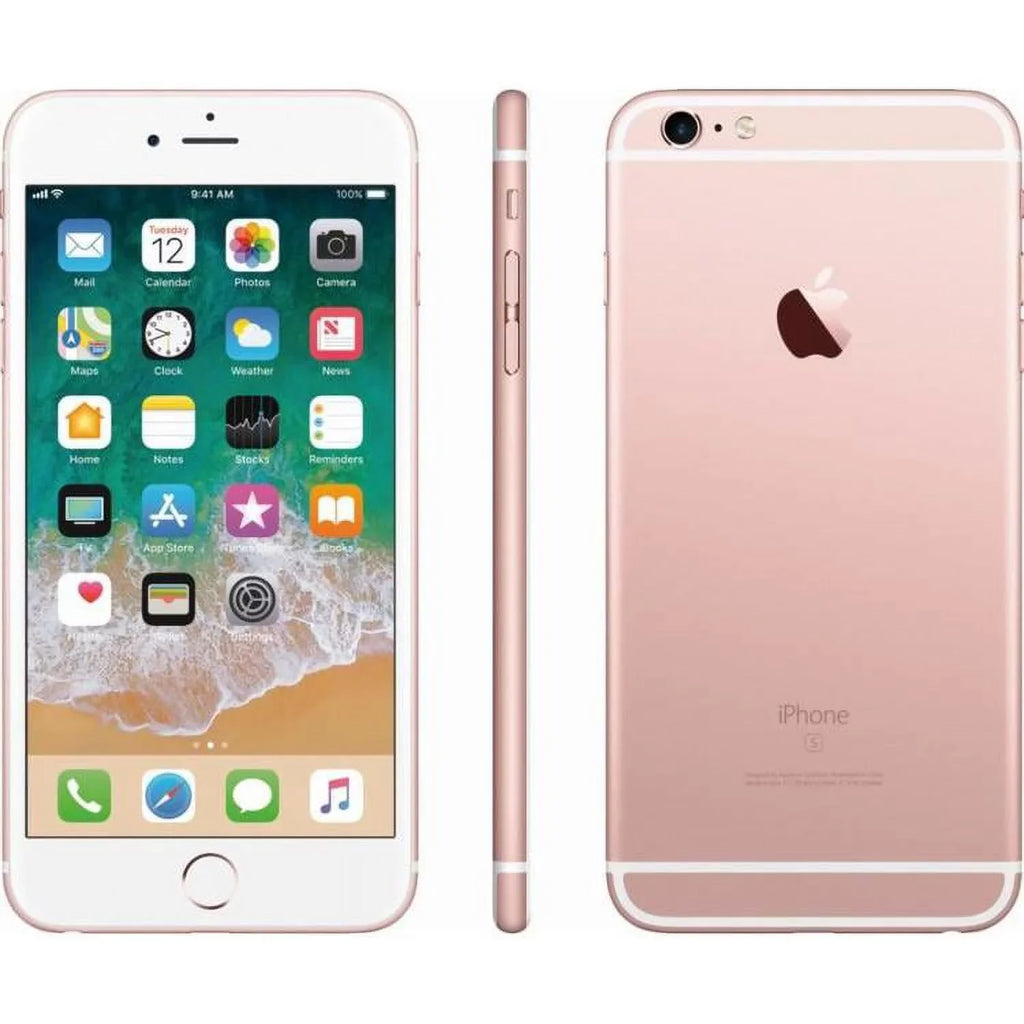 Smartphone Gold 6s A1687 64GB 5.5" Restored Plus iPhone (Refurbished) (Fully Rose Unlocked)