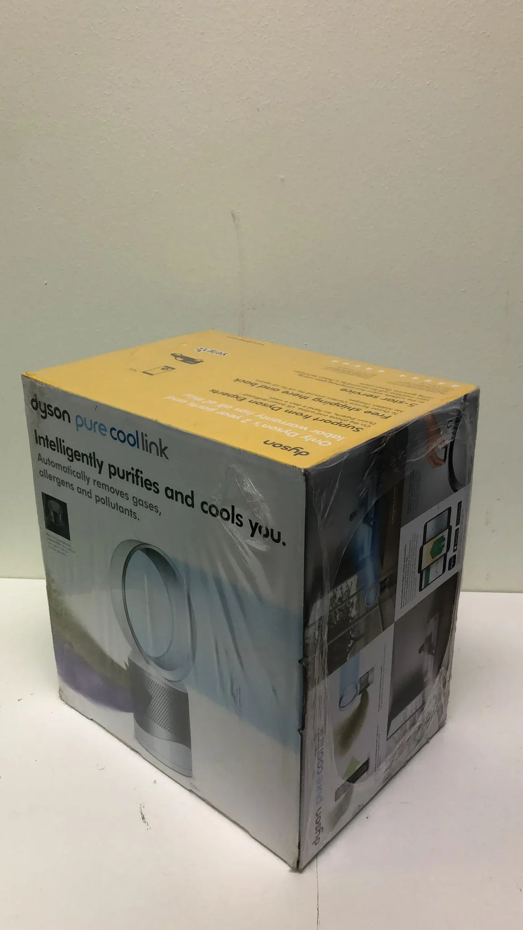 Fan DP01 Air | Desk Link & White/Silver Refurbished Pure Cool | Dyson Purifier
