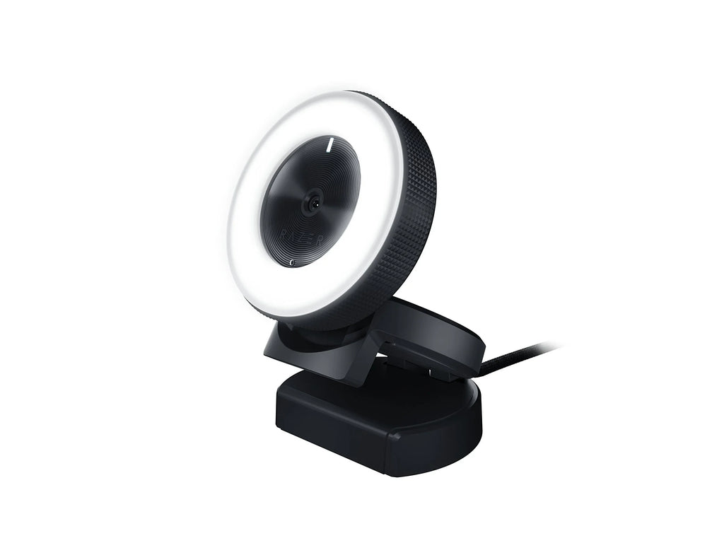 60 - Streaming Ring - Microphone Razer 720p FPS Autofocus 30 Advanced FPS w/ Adjustable Brightness - / Built-in Kiyo 1080p Light Webcam: