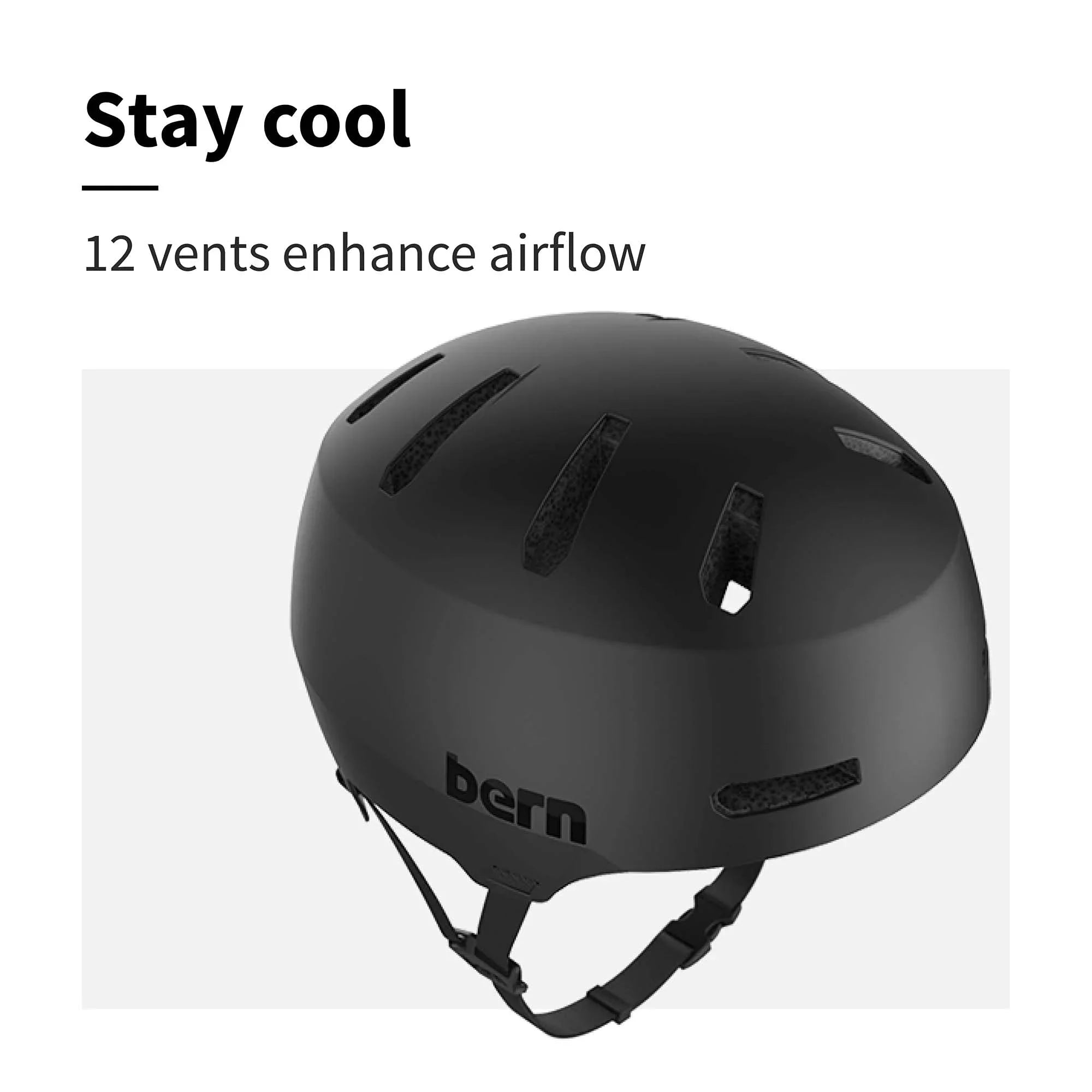 2.0 Matte Helmet Macon Multisport Bern, Small Black