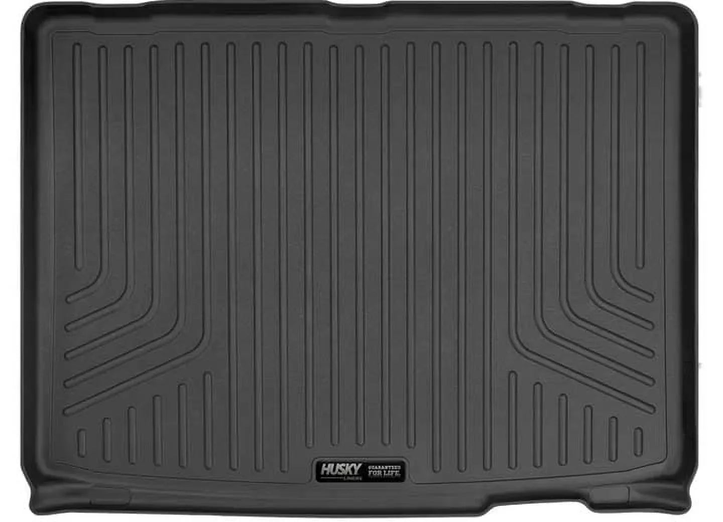 2nd RealTruck folded Black by Yukon; Cadillac with Series back Seat Weatherbeater Compatible Escalade/Chevrolet Husky row 2nd over flat 15-20 3rd of Tahoe/GMC Cargo fits Behind row Seats Liner