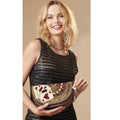 Crossbody Handbag, Clutch Frances 4 Casino Mary the Gold Win