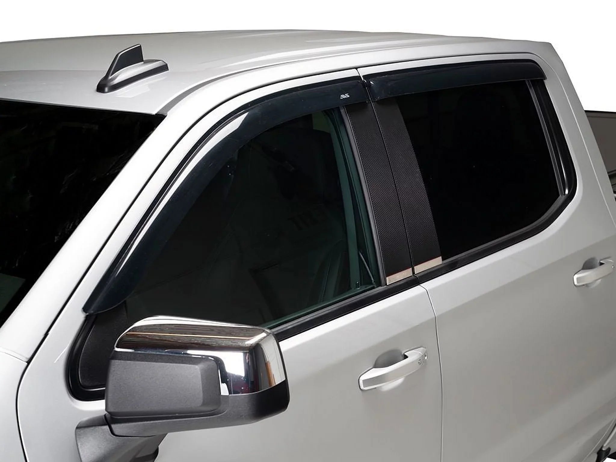 RealTruck Ventshade Compatible Ventvisor, 94974 F250 Supercrew, 4-Piece 2017-2022 2019 (AVS) F150 Auto with by Select: