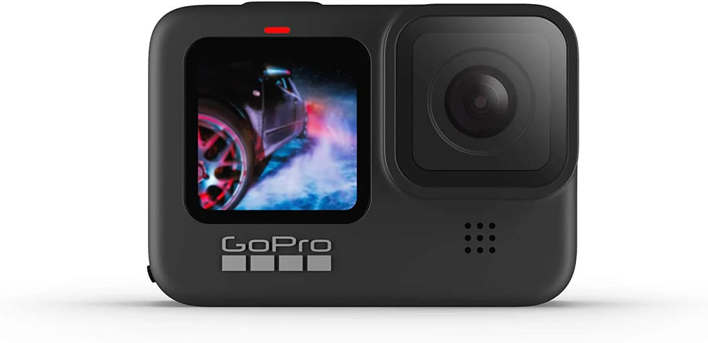 Remote, and (Refurbished) Spare 23.6MP Case Bundle Battery Carrying Restored GoPro Action HERO9 with CHDRB-902-RW Camera Black