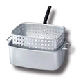 Capacity Kooker Aluminum Frying and Rectangular 15 Quart King Pan Basket, KK6
