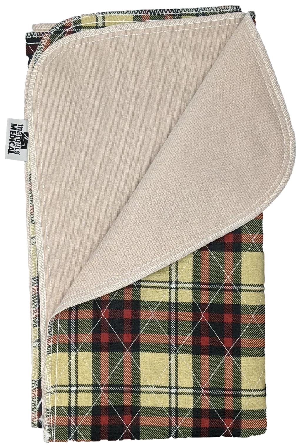 Underpad Pack Urinary 34 Pad Bed 36 Absorbent Stain x Masking for Protection Seniors Washable Incontinence Children Plaid - 24