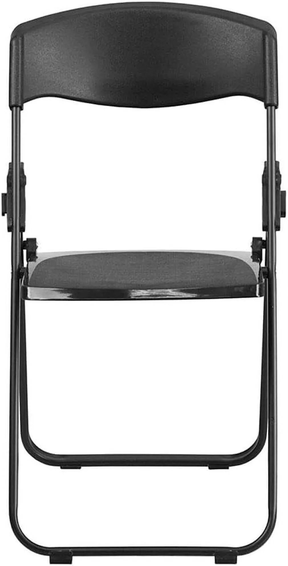 Ganging Brackets 500 Lb. Folding Duty Chair Plastic Built-In Black Heavy HERCULES Series With Capacity