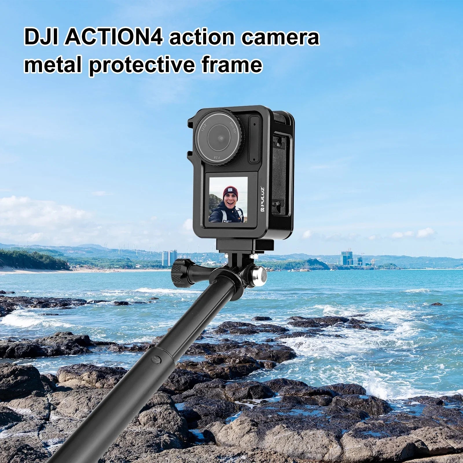 PULUZ Camera Camera Alloy 4/3, Protective for Aluminum DJI Frame for Cage