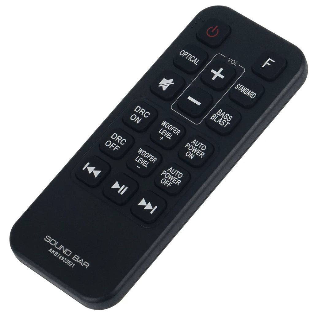AKB74935621 for Control SPJ2B-W Sound LG Replacement Wireless SJ2 Remote Bar