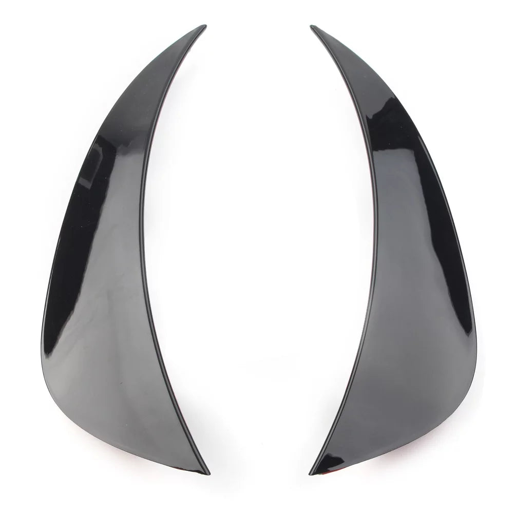 For 2016 C180 Vent Air C200 C-Class AMG Cover 2015 C400 ABS Bumper Glossy Trim Black Benz Car 2018 2017 W205 C300 Front BFY