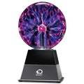 Sound and Sensitive AC Coil, Electric Kids Lamp Touch Adapter, Globe Discovery Plasma for Room Lightning with Lamp-design Desk, Lava Light Tesla STEM Interactive Glass and #Mindblown 6" Includes
