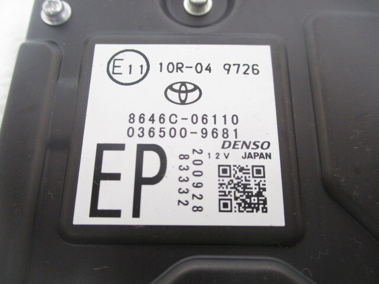 Mounted Pre-Owned Camera Warning Windshield Departure (Good) OEM 2021 Lane Camry LKQ