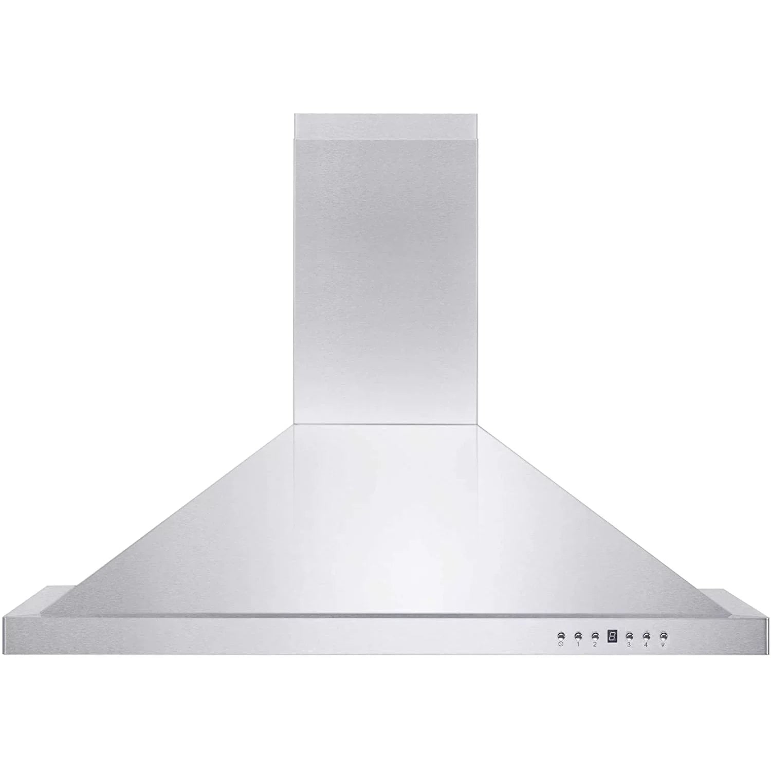 Steel Range KB-48 Fans, and 4 Molding Stainless ZLINE Mounted Ductless Hood LED 48 Wall CFM 400 Speed Lights with Crown Inch Exhaust