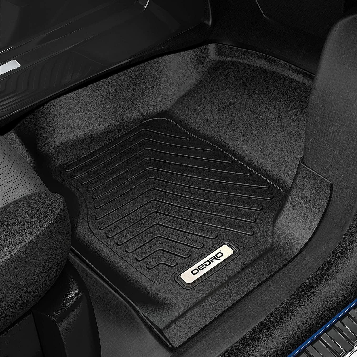 Mats Rubber with Floor Tahoe/GMC 2015-2020 Compatible Yukon 3D Chevy/Chevrolet Carpet Ledkingdomus TPE