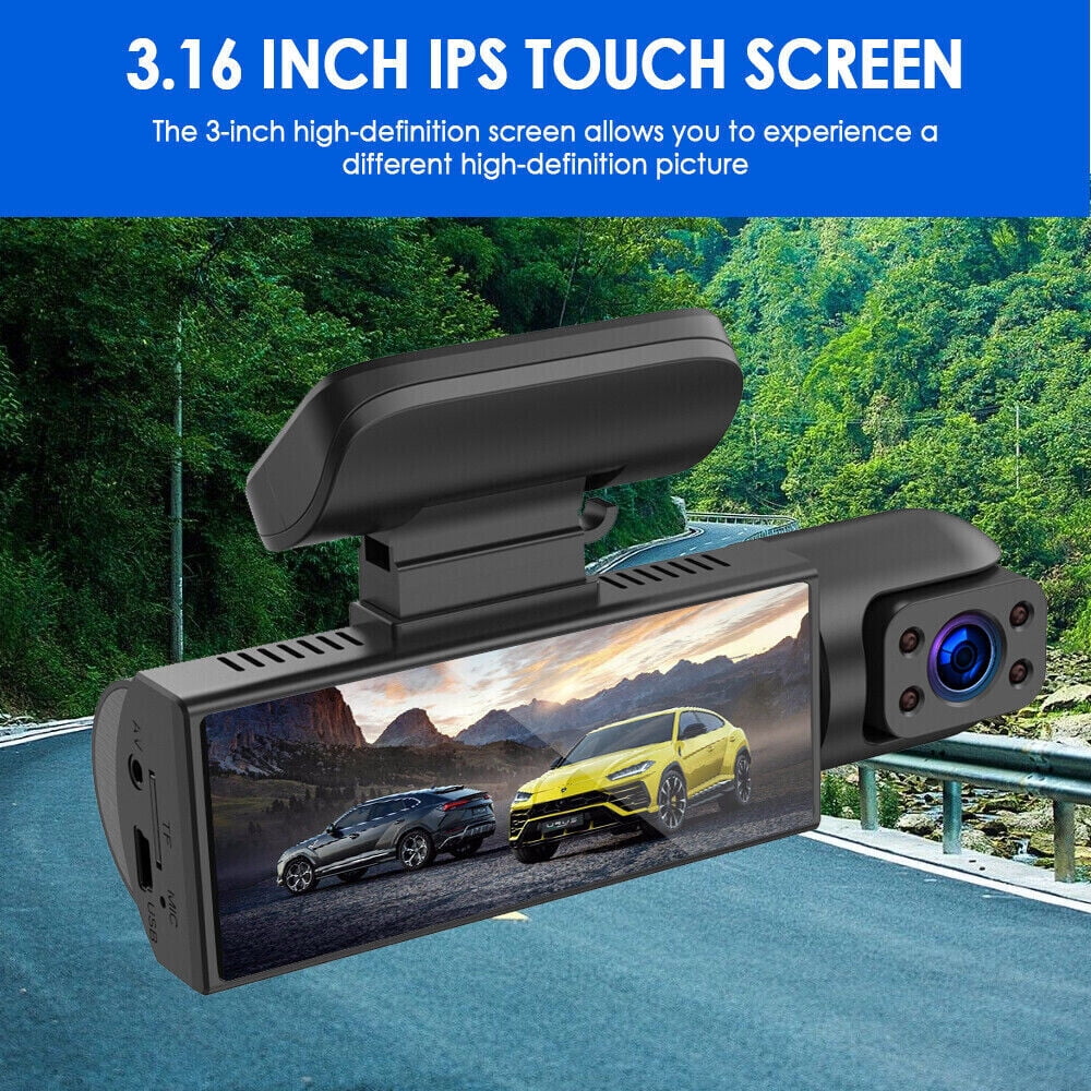 Dual Safety Cam Road Dash Ensure Lens Recording G·PEH Front Inside - with Your and