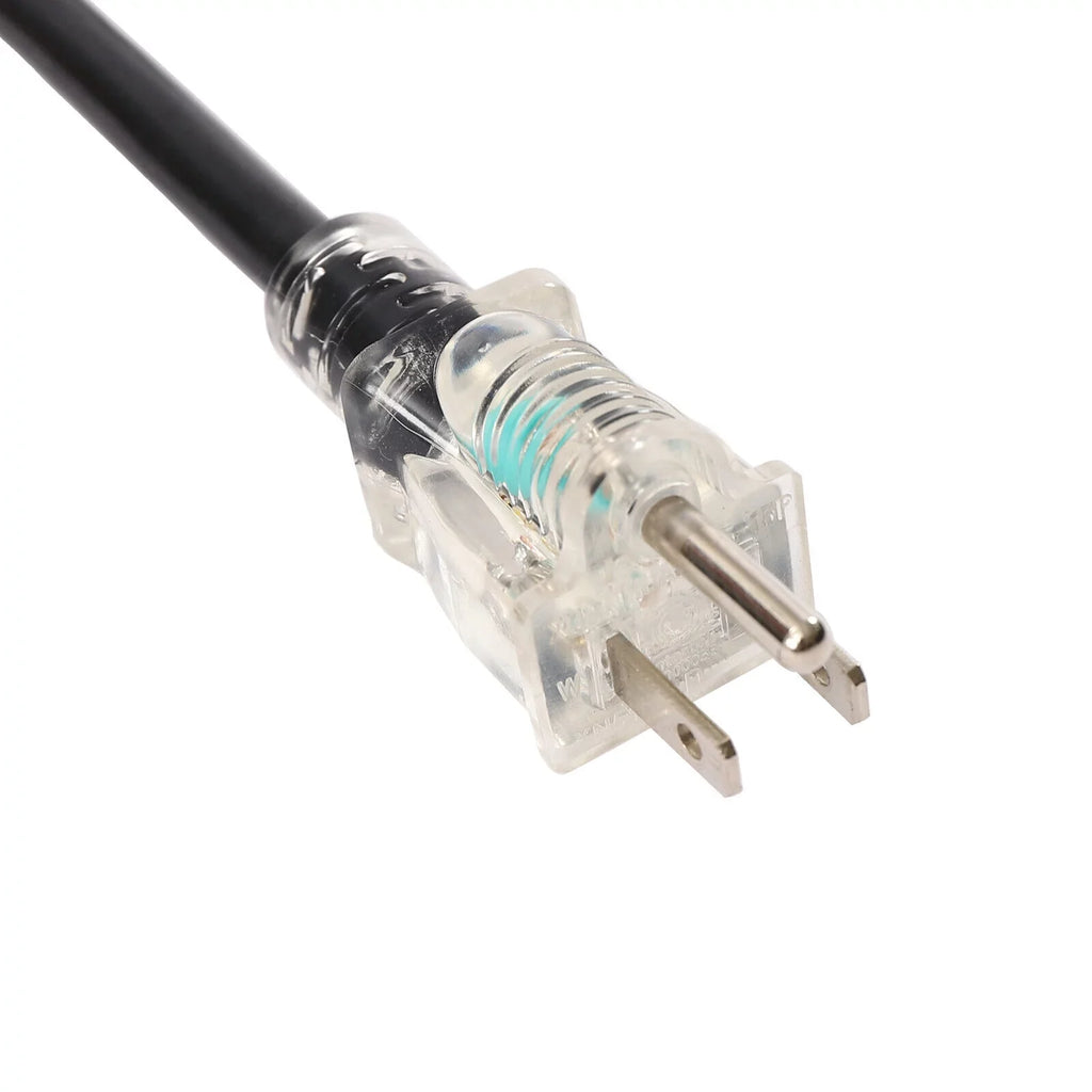 Power Multiple Feet Cable Extension exterior 50 Outlet Cord, Eleven 50FT Gauge 12
