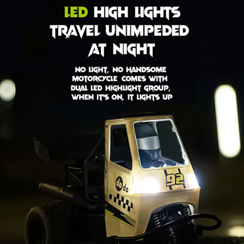 Control Toy, Function, with Model Remote Thrilling Action Light Pinnaco Racing High Motorcycle for Speed Spray