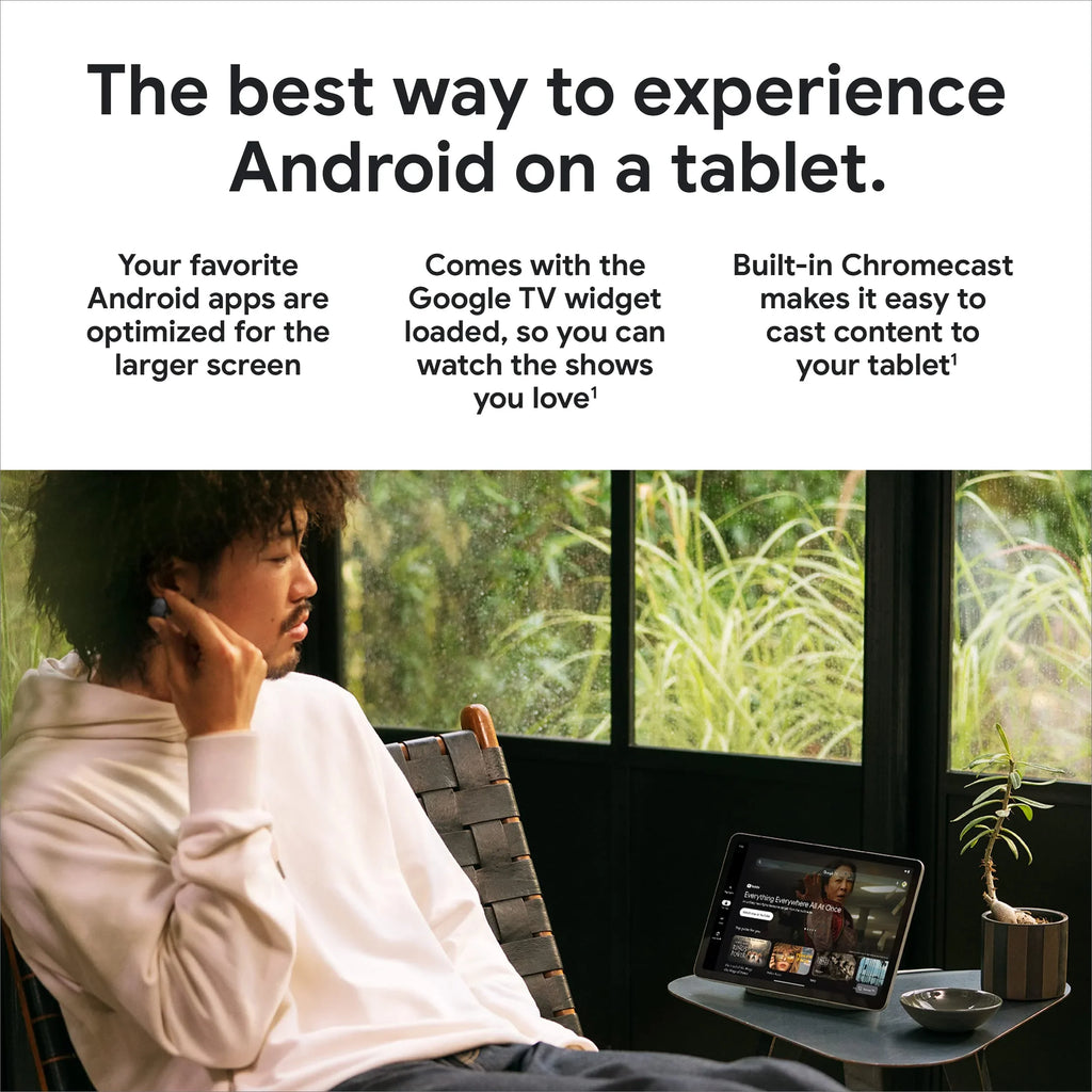 Battery Controls, Pixels GB, Screen, and Speaker - 128 - Dock with Charging Tablet Smart 11-Inch Home Hazel/Hazel - Tablet Long-Lasting Pixel 2560x1600 Android with