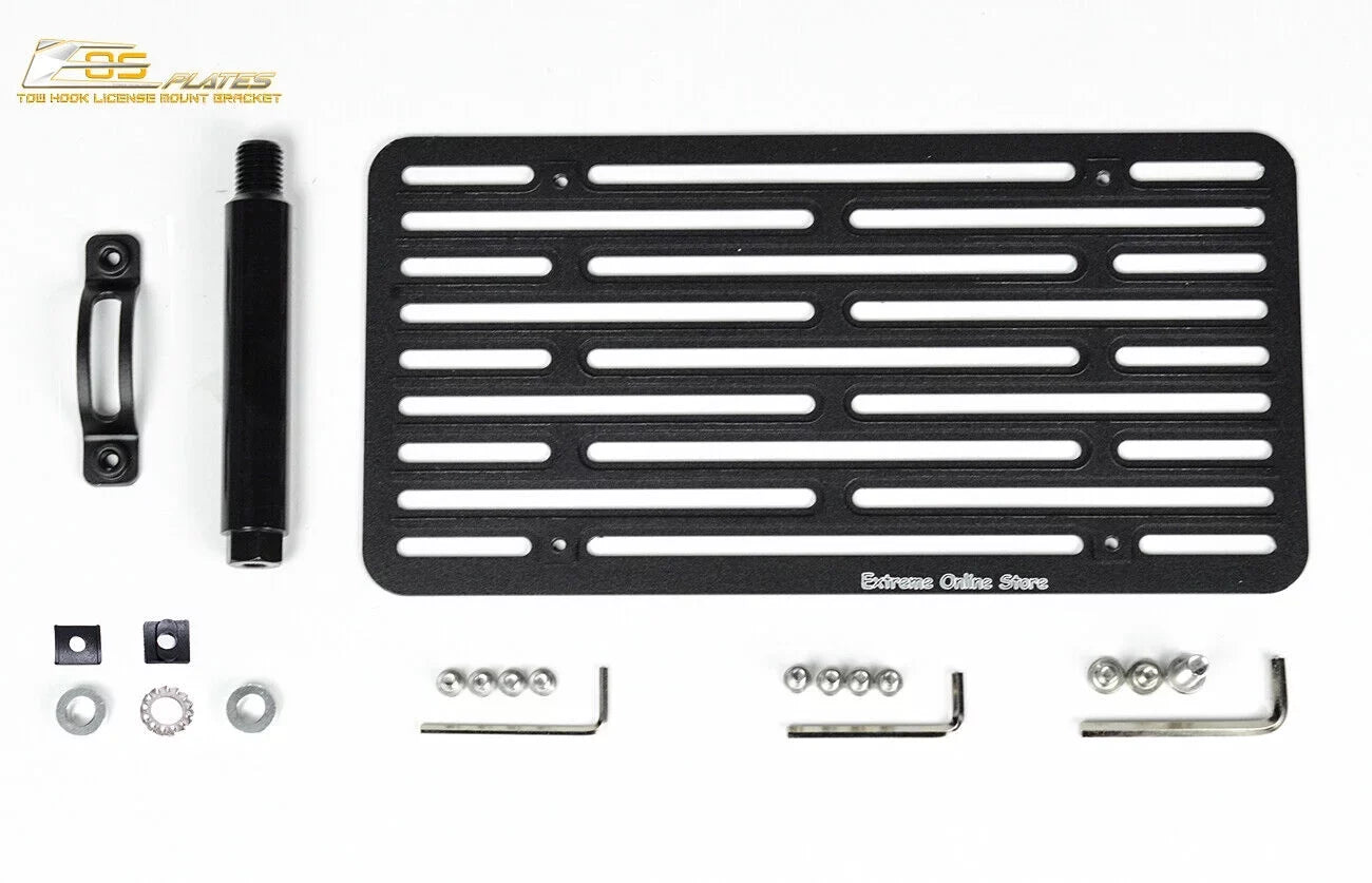 Hook Bracket EOS Relocator Mount Mazda Store Tow 2016-Present Bumper 2 Version Front | License ND for Replacement Online Plate Full Extreme Miata Sized