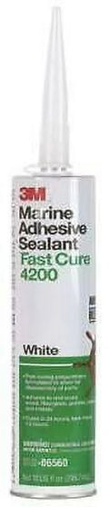 RVs Semi-Permanent 4200 Marine – 1/10 Fast Flexible – Adhesive Boats (06560) and - Cure 3M Gallon Sealant for Sealant White Adhesive