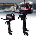 CDI Boat Fishing Inflatable Durable Cast liquid System Moto Cooling 6HP 2-Stroke Construction Outboard Aluminum Engine FETCOI