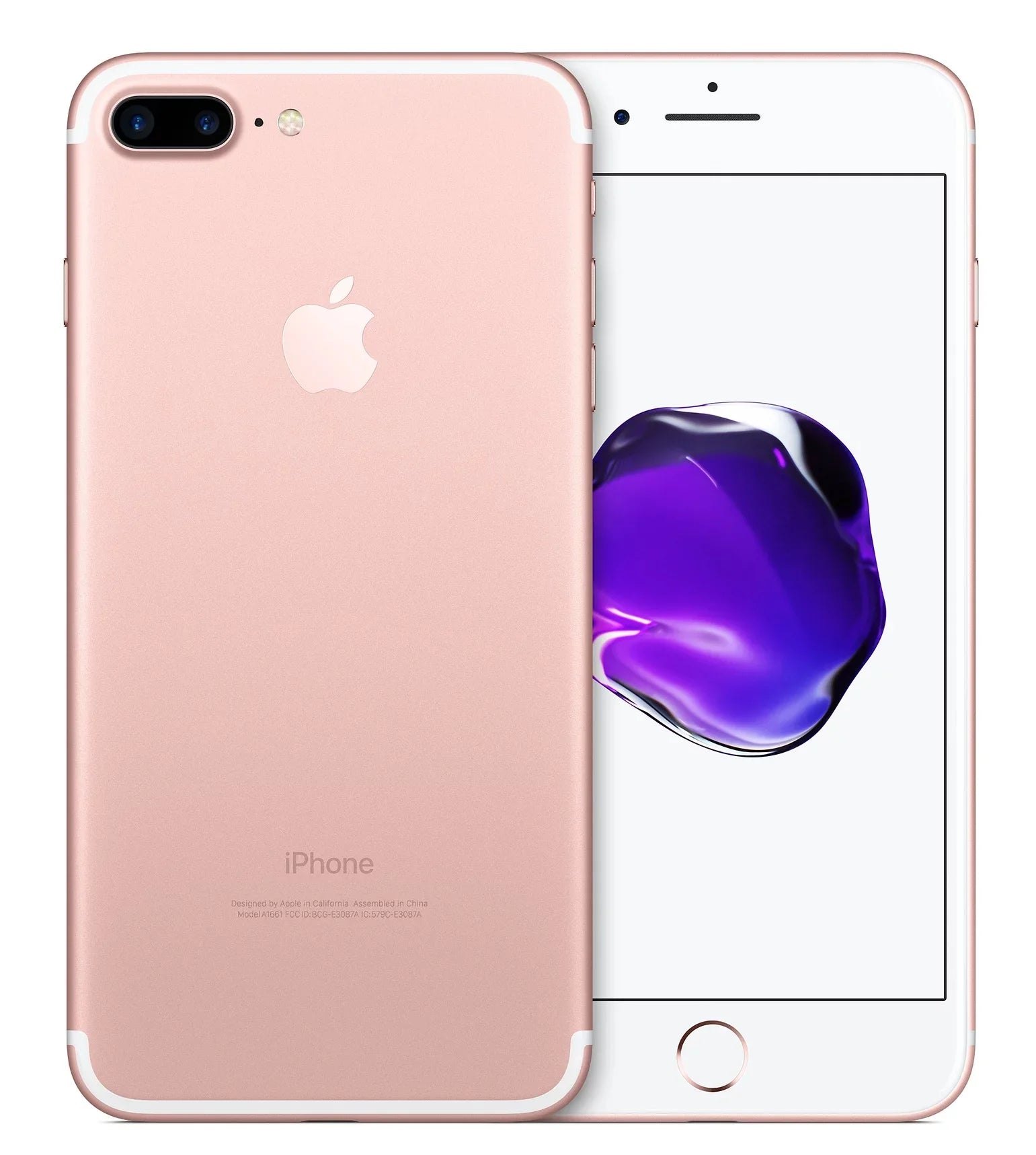 7 Wireless) Rose (Refurbished) Plus 128GB Gold Restored iPhone (Cricket