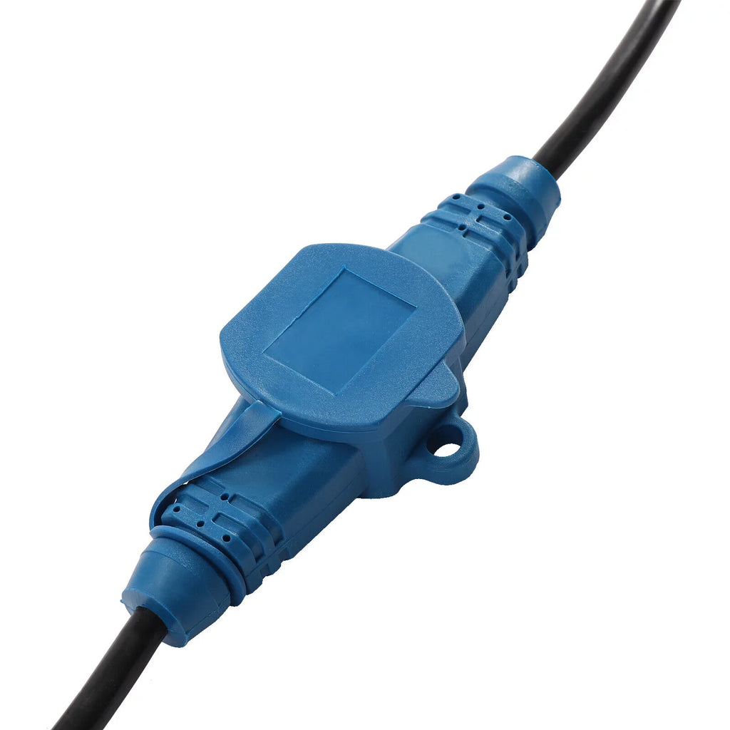 Power Multiple Feet Cable Extension exterior 50 Outlet Cord, Eleven 50FT Gauge 12