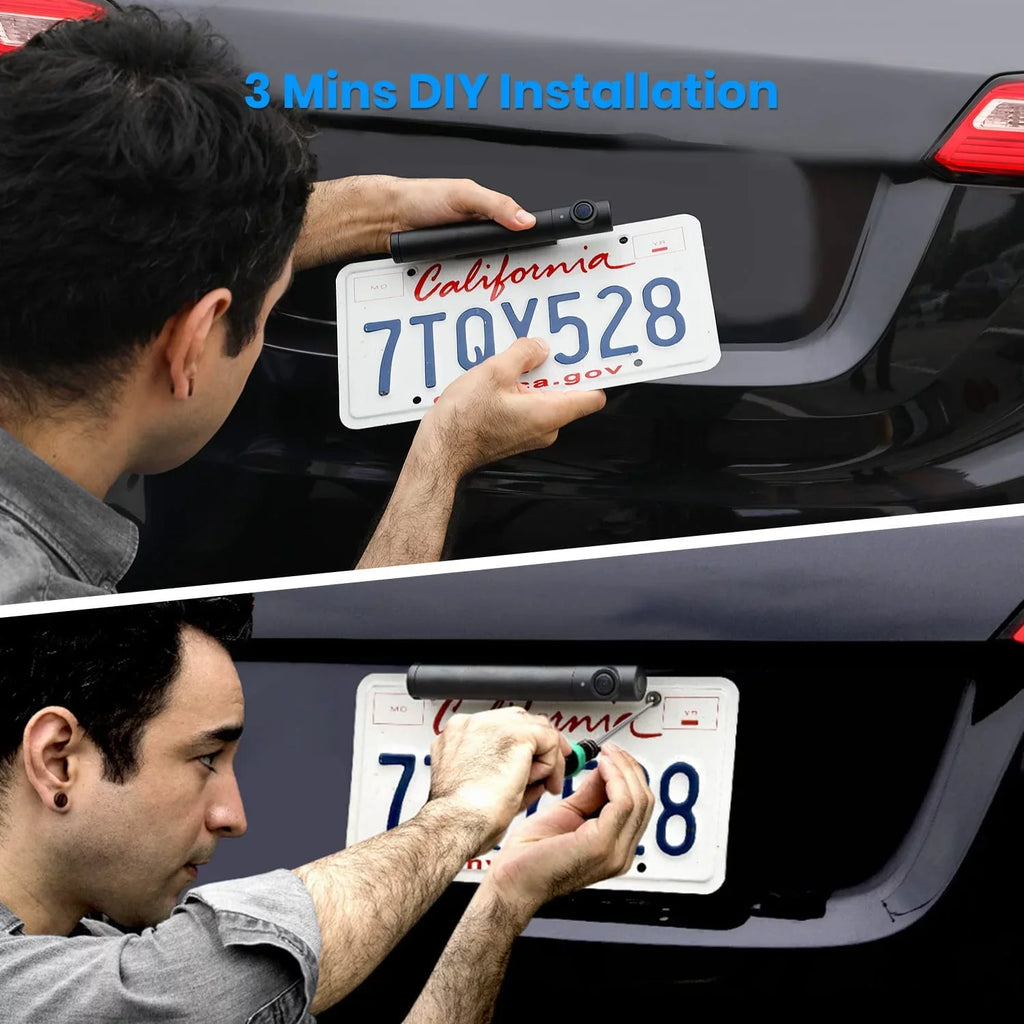 Vision with Trucks, Camera Wireless Car, for Backup View Rear/Front dimension Mini Super TW1 Back Camera Systems Installation, DIY for AUTO-VOX Monitor Up Night 3Mins 5''