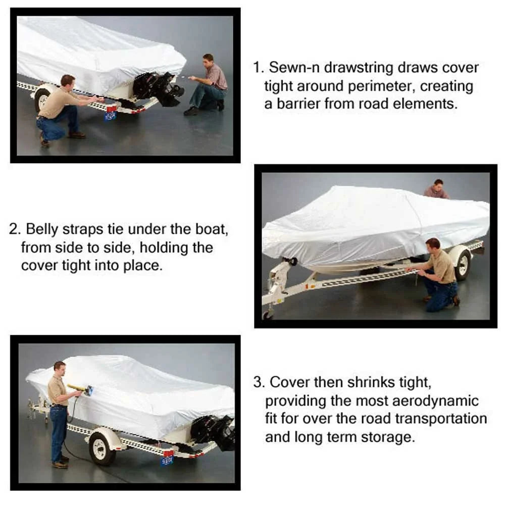 / F10563.0 Boat 273 | Transhield A28 465377 Cobalt Cover Shrinkable