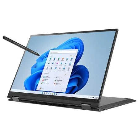 Core Windows Black gram WQXGA Home, 11 2-In-1 Evo 2.1GHz, Notebook Computer, Touchscreen 16GB RAM, i7-1260P 2TB 16" Obsidian SSD,