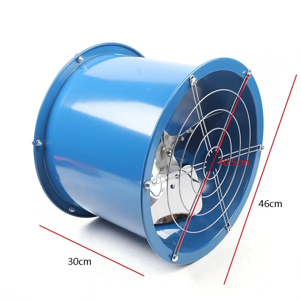 High Cylinder 5400m³/H CFM Fan Extractor Pipe TFCFL 16” Airflow Fan 3178 Airflow
