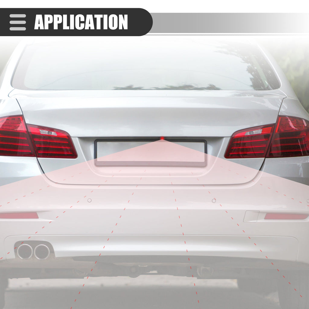 View 2010 1500 Plastic Dodge Rear for Parking Black Unique Bargains Assist Glass Camera