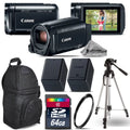 R800 + Camcorder + Extra + 57x HF Canon - VIXIA Backpack Battery 64GB UV Bundle