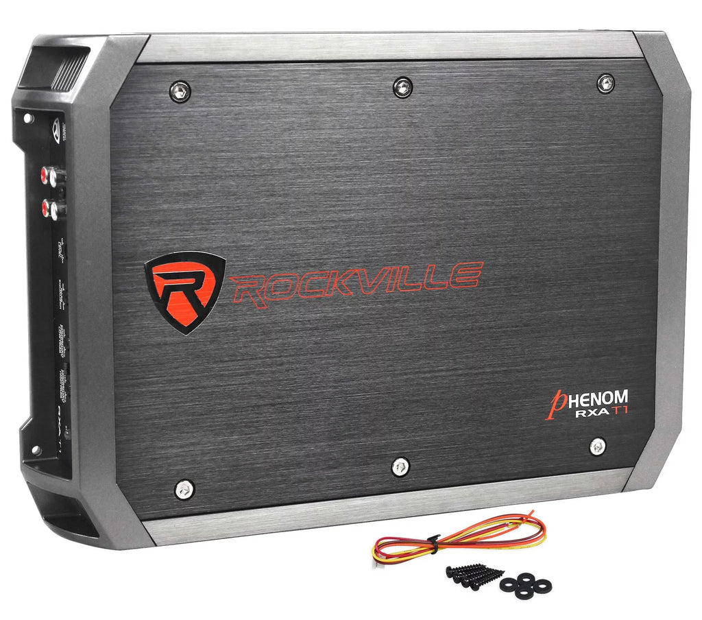 3-Way Kit 6x9” Car Speakers+2-Ch 900w Polk MM692 (2) Audio Amp+Wire Audio/Marine