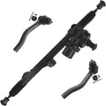 2015 Pinion 2.4L Kit 2014 Electric 2016 Rack for and Honda 2 Rods and Outer Pinion Steering Replacement 2013-2017 Steering Assembly Detroit Rack Tie Power Accord Axle -