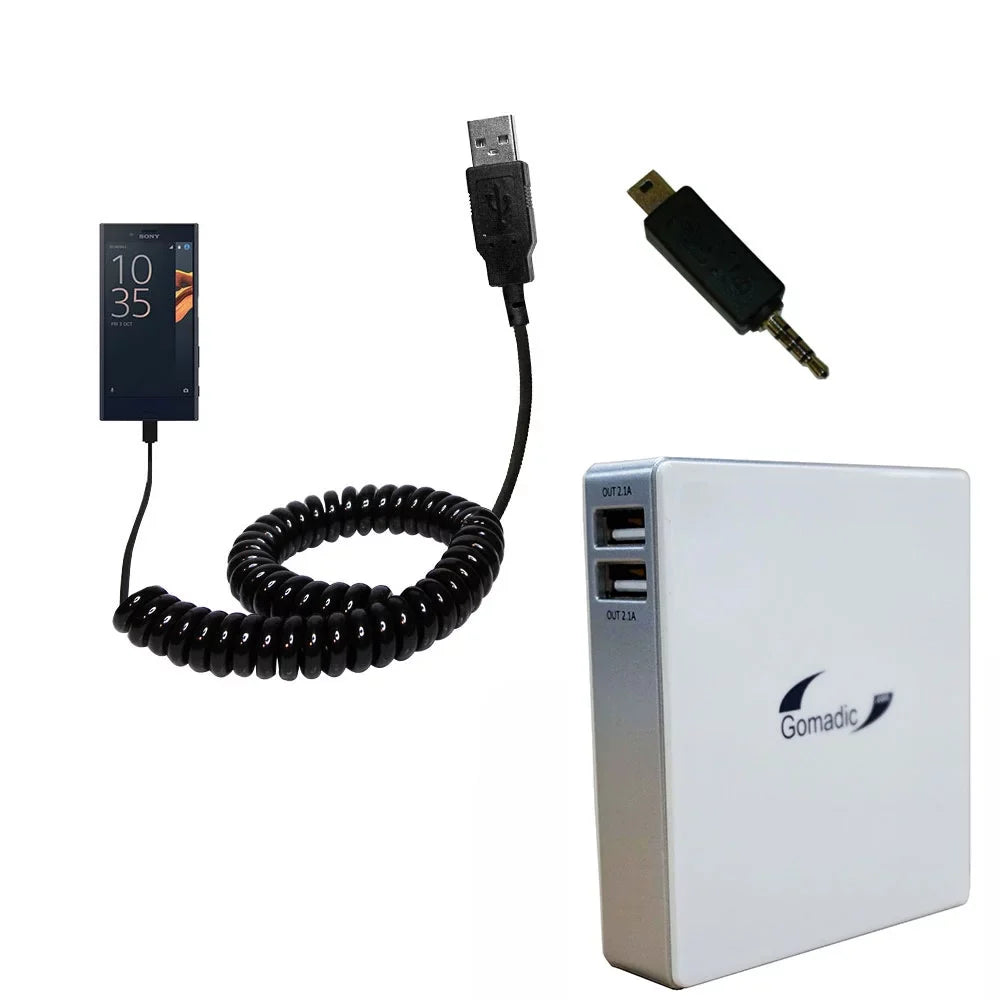 with suitable X Xperia Technology Gomadic External - the for High Portable Rechargeable Pack Capacity Charger TipExchange Compact Battery