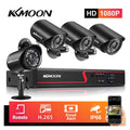 Recorder, 8CH Remote with DVR Recorder KKmoon HD Phone Video Monitoring Digital CCTV 1080P Full