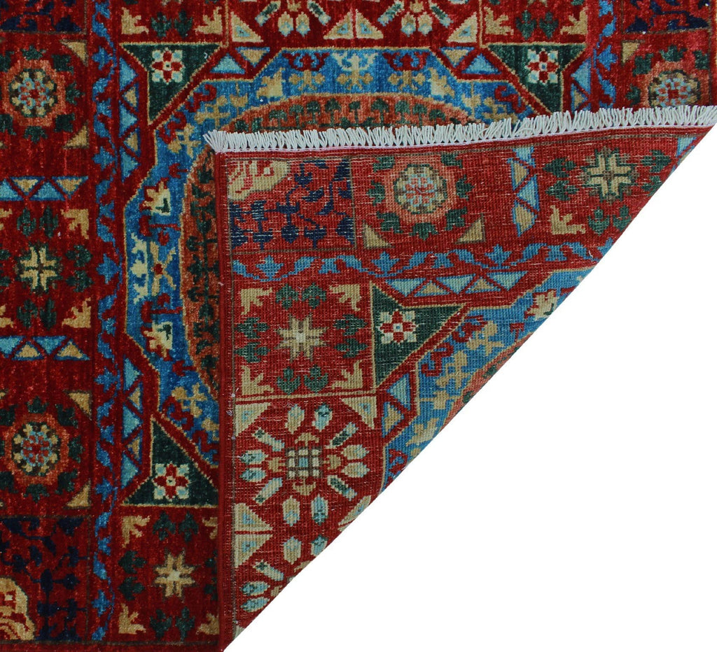 Red/Blue Aria Runner, 17'8" x 2'7" Lenora