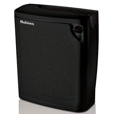 Black 4-Speed Air True kzdkc Large Holmes Room Purifier, HEPA Medium,