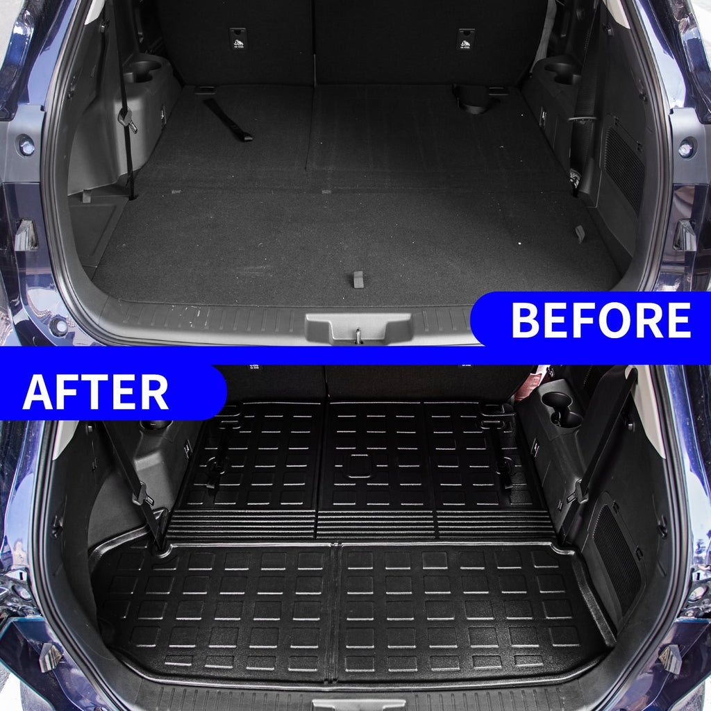 2023 2020-2024 7 Trunk Accessories Fit Liner Highlander Trunk Liner Highlander Cargo Mat Seats
