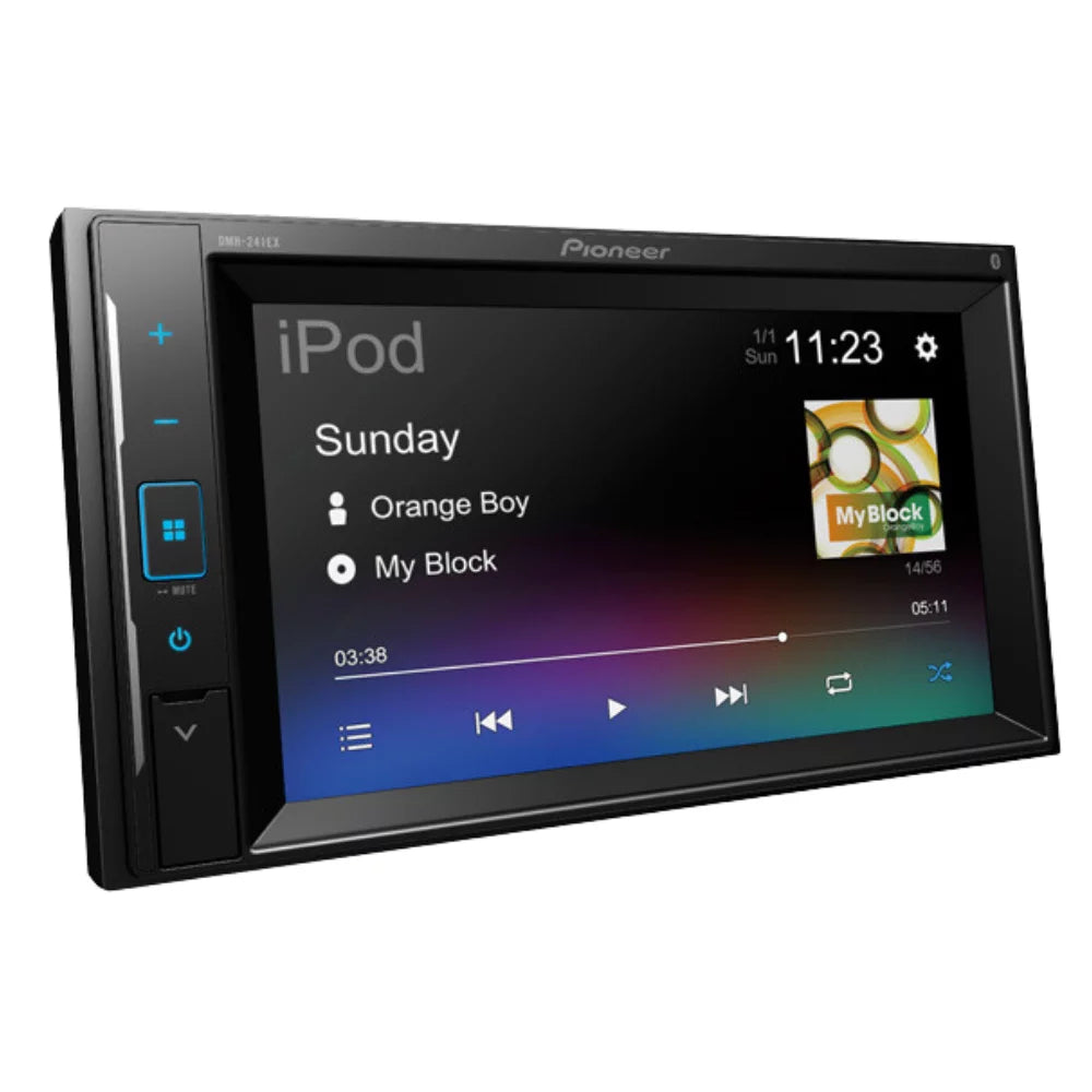 (Does 6.2" Play DMH-241EX New w/ Multimedia Backup Pioneer Camera Receiver Not CDs)