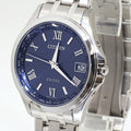 Watch New) Men's Pre-Owned Blue Exceed CB1080-52L Eco-Drive (Like Light-Powered CITIZEN Dial
