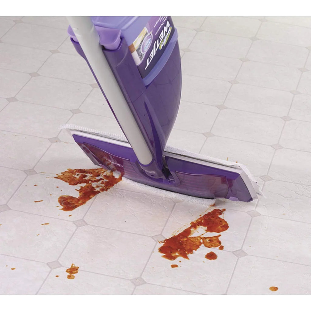 Window 1.25L, Pack of Solution Multi-Purpose Refill Cleaner Swiffer Open Fresh WetJet Scent Floor 6