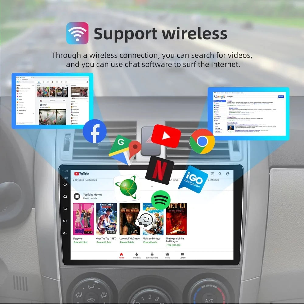JMANCE Mazda & Car inch Stereo 2010-2013 Compatible 3 Auto CarPlay 9 Receiver, Android with Radio with camera backup Car