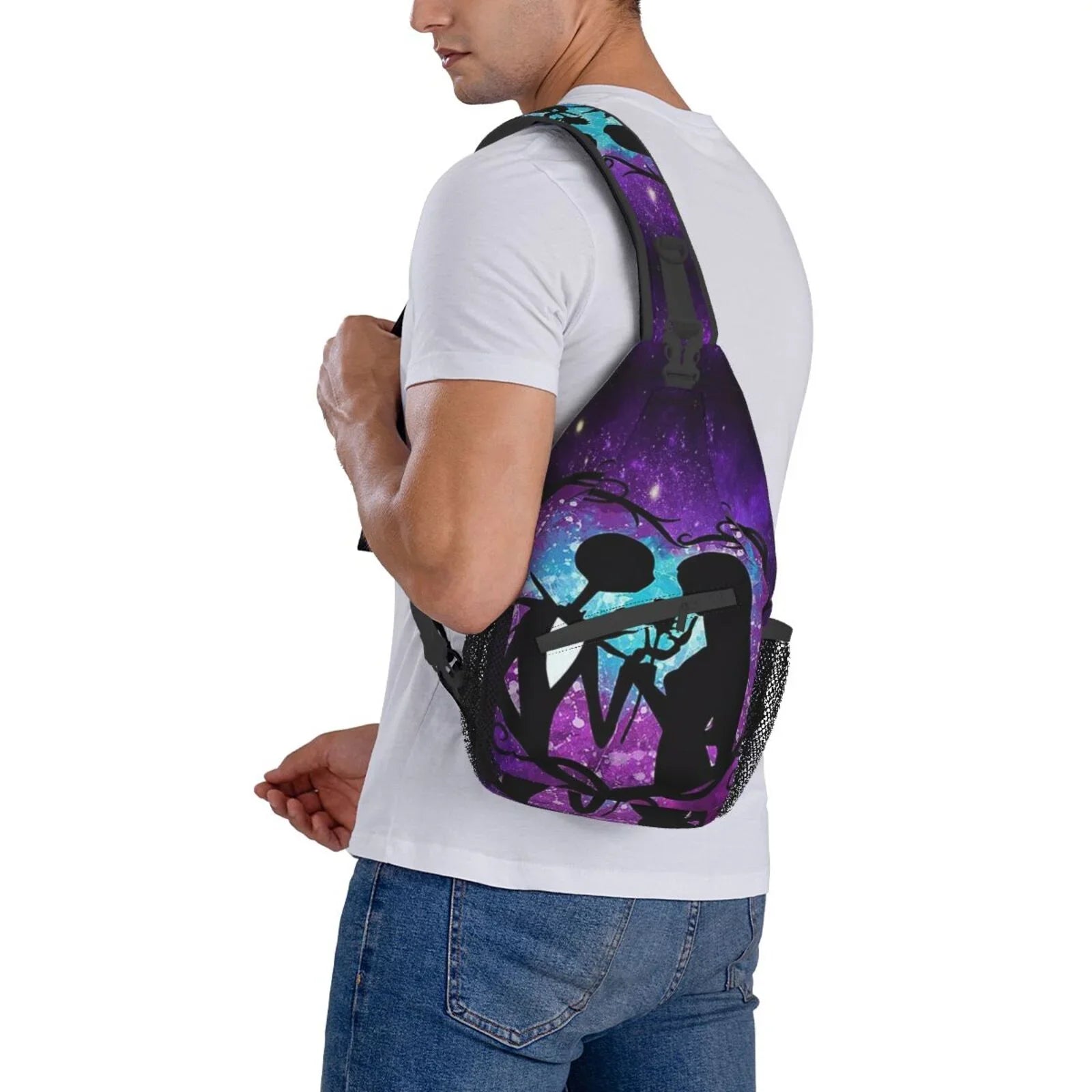 Bags Unisex Men Christmas Crossbody Gifts Before The Backpack Chest Daypack Bag Hiking Nightmare Women For Shoulder Travel Sling
