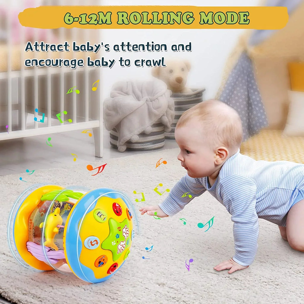 Toys For 6-12 Toys Toys,Ocean Up Baby for Months,4 1 Musical Rotating in Infant LAYADO Educational Projector Toddlers Learning Light